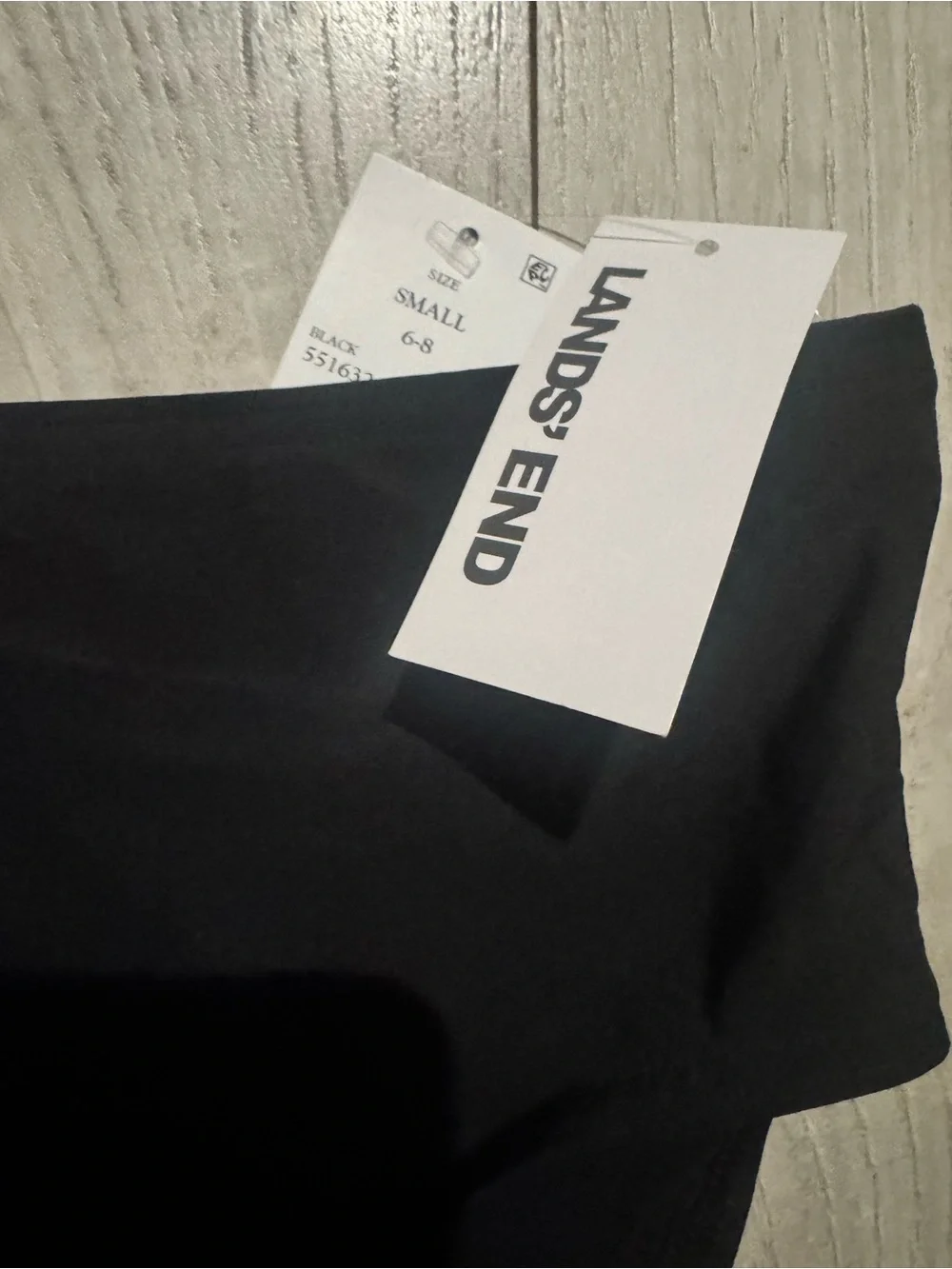 Lands' End Black Swimsuit bottoms